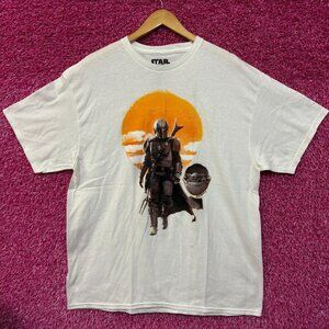 Star Wars The Mandalorian and Grogu Hero Tshirts XL